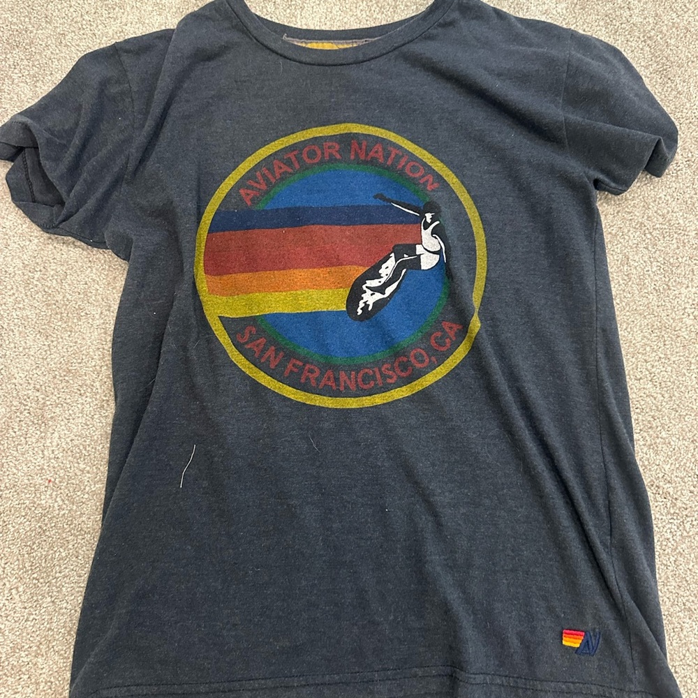 Aviator Nation Logo T Shirt